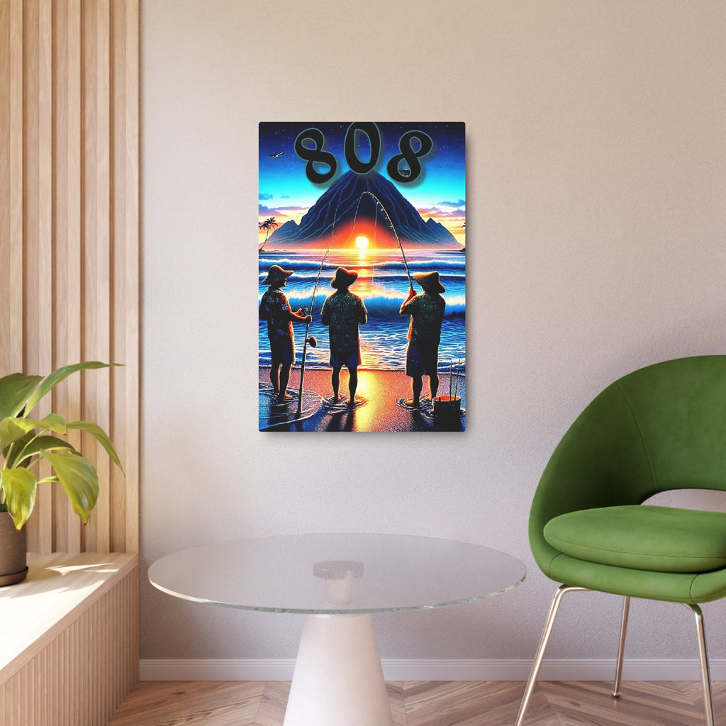Out with the Guys 808 Aluminum Wall Art - Island Home Decor - D D
