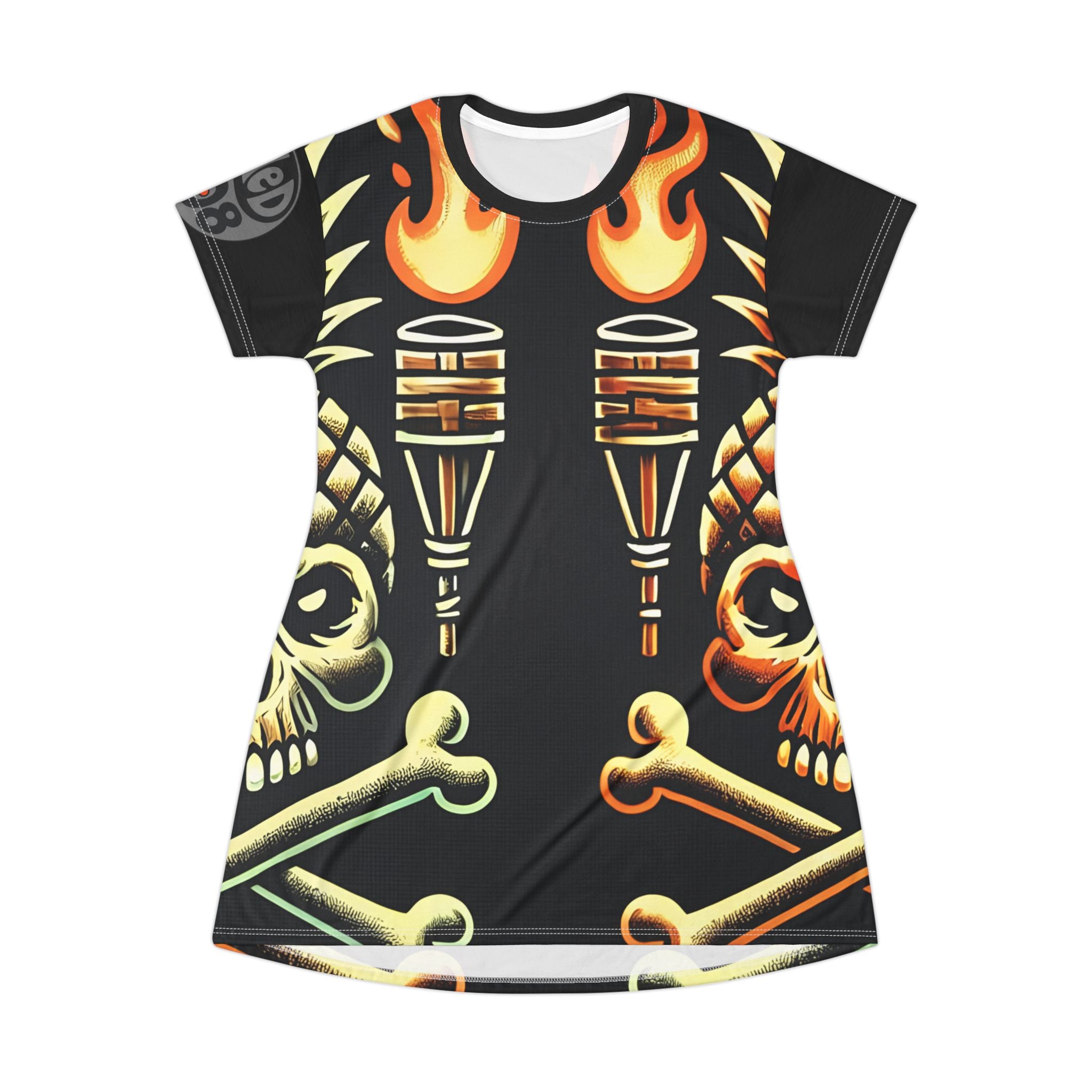 Tropical Gangstah 808 Little Beach Dress - Women's Island Beachwear