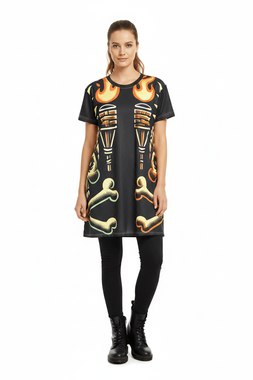 Tropical Gangstah 808 Little Beach Dress - Women's Island Beachwear - D D