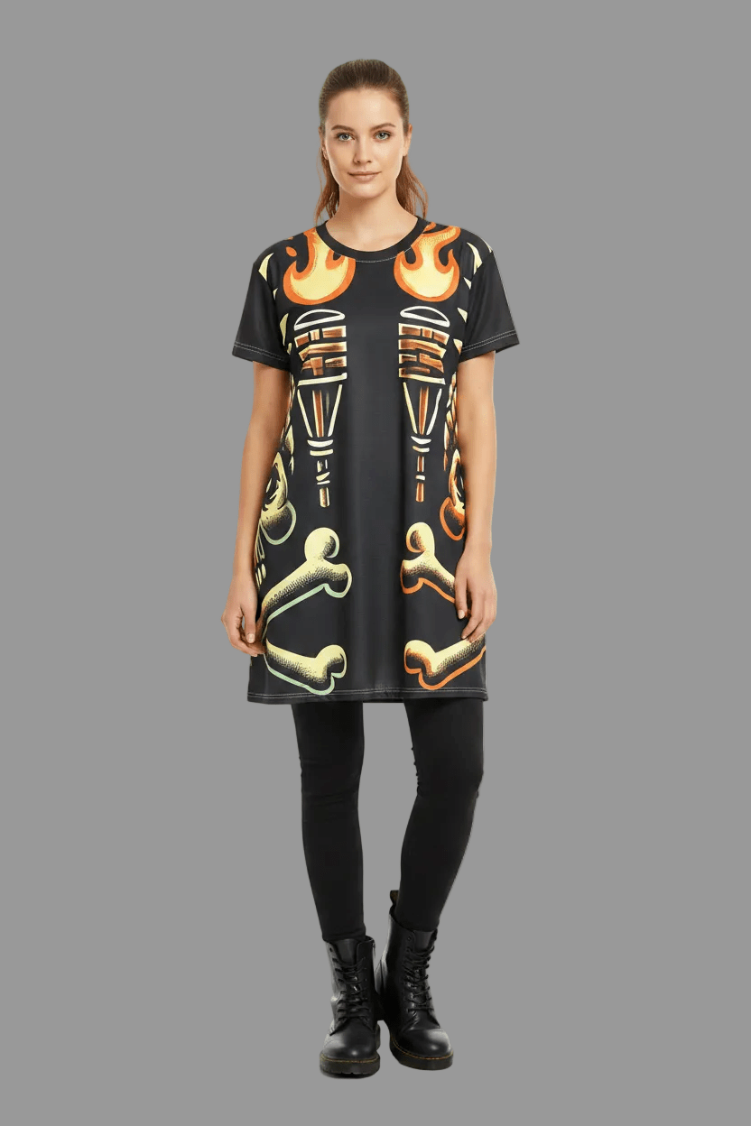 Tropical Gangstah 808 Little Beach Dress - Women's Island Beachwear - D D