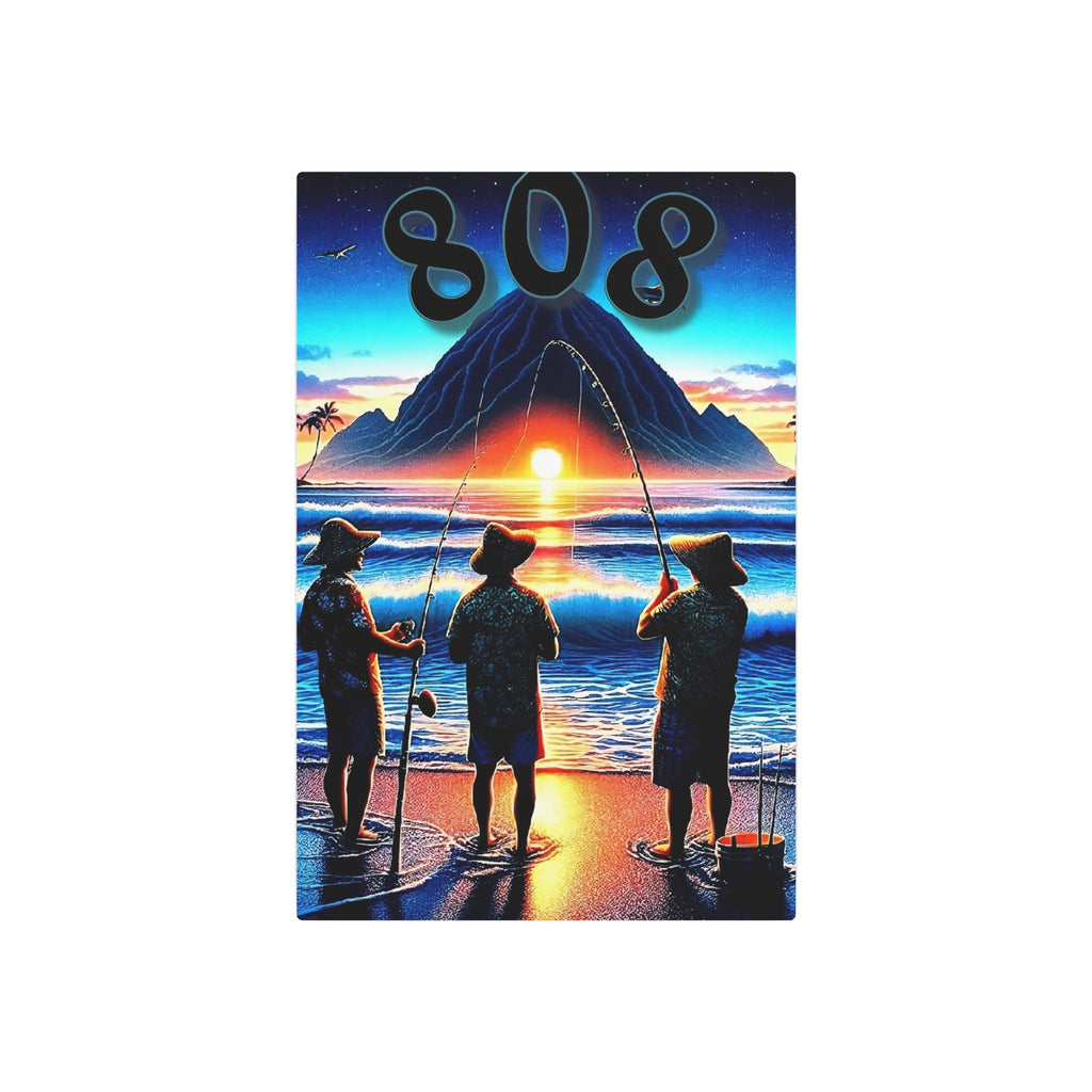Out with the Guys 808 Aluminum Wall Art - Island Home Decor - D D