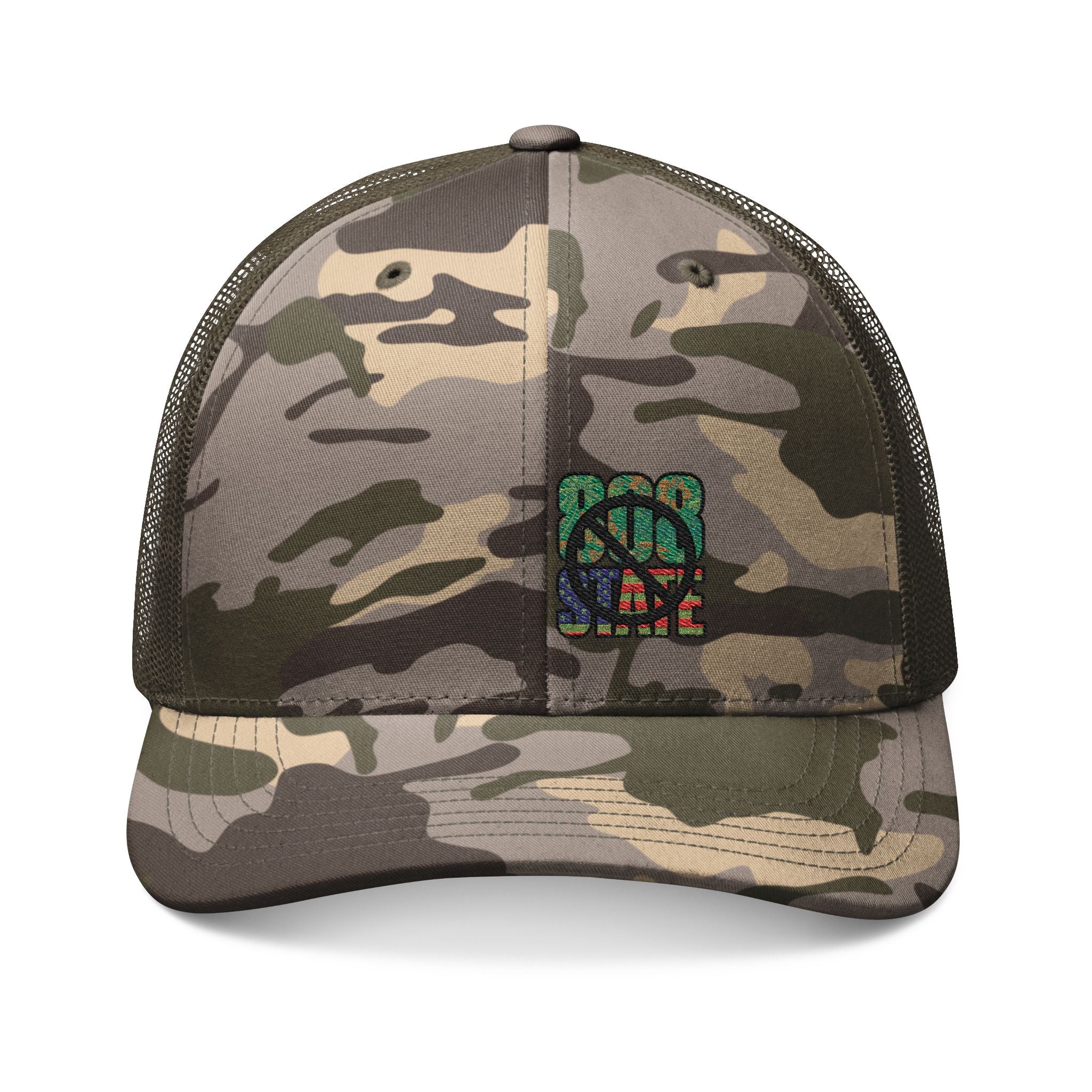 Sovereign 808 Camo Trucker Hat - Men's Headgear - D D