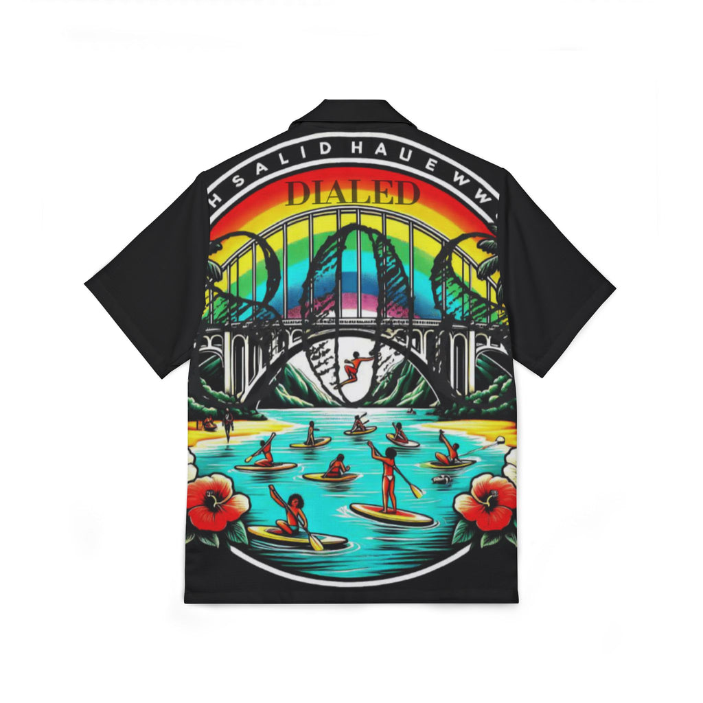 Rainbow Bridge 808 Aloha Shirt - Men's Island Button up