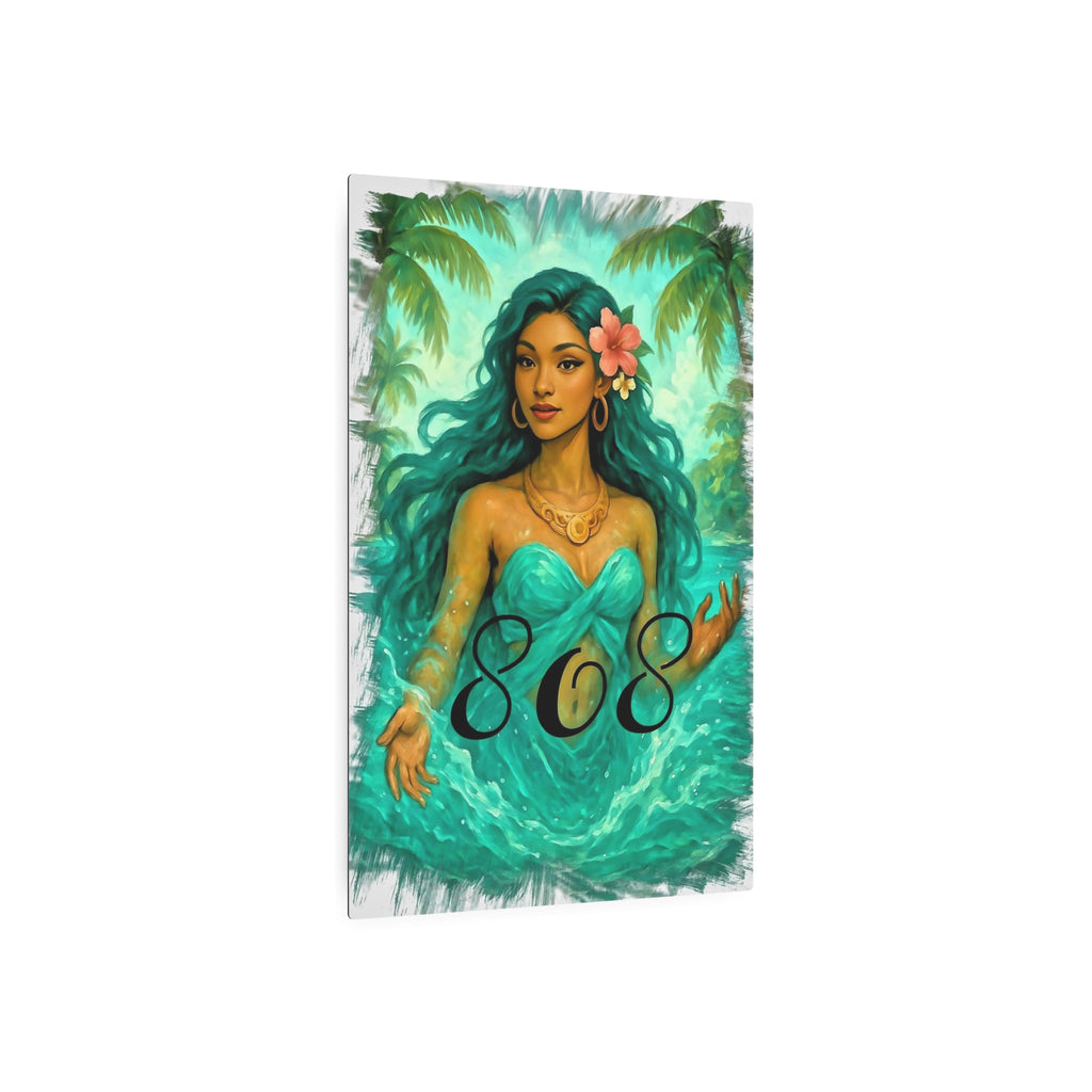 Emerging Sea 808 Aluminum Wall Art - Island Home Decor - D D