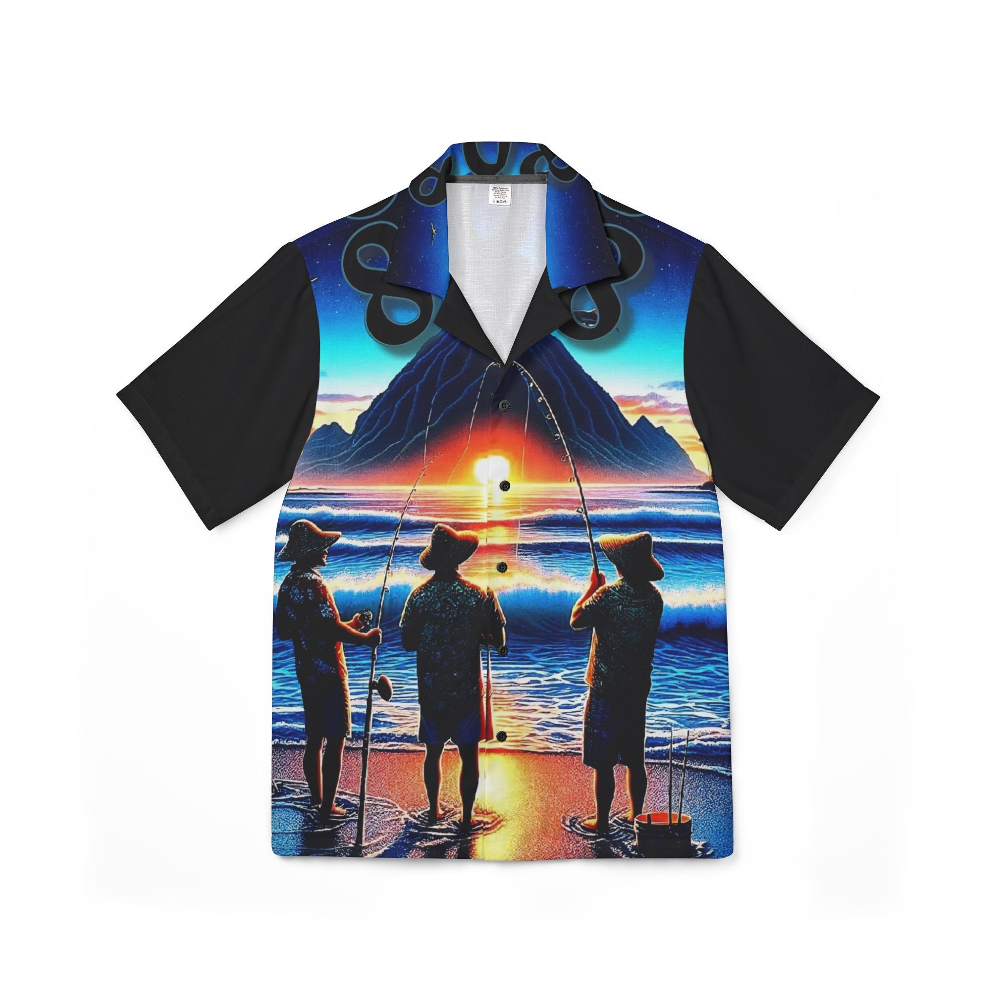 Out with the Guys 808 Aloha Shirt - Men's Island Button up - D D