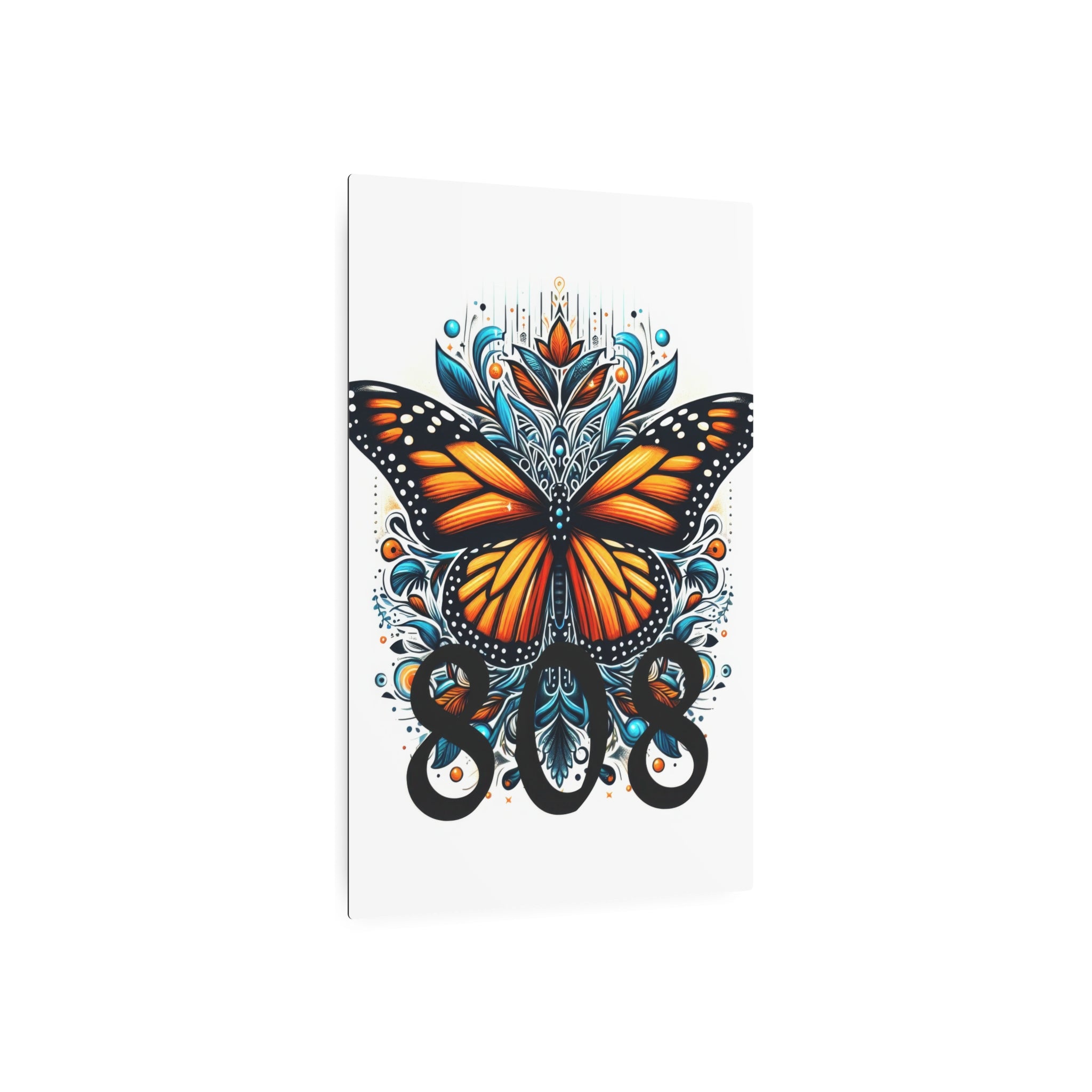 Monarchist 808 Aluminum Wall Art - Island Home Decor - D D