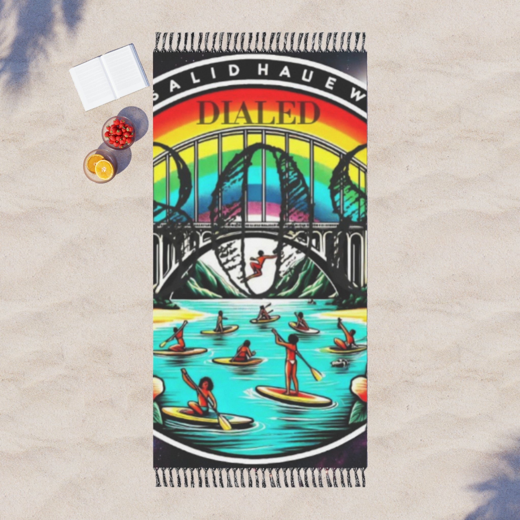 Rainbow Bridge 808 Oversized Pareo - Women's Beachwear - D D