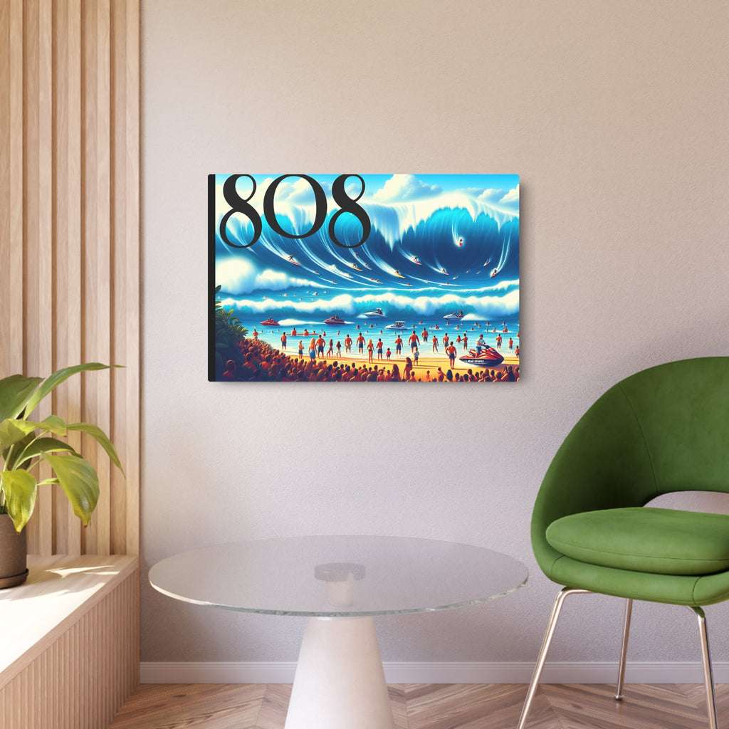 Big Wave Dave 808 Aluminum Wall Art - Island Home Decor