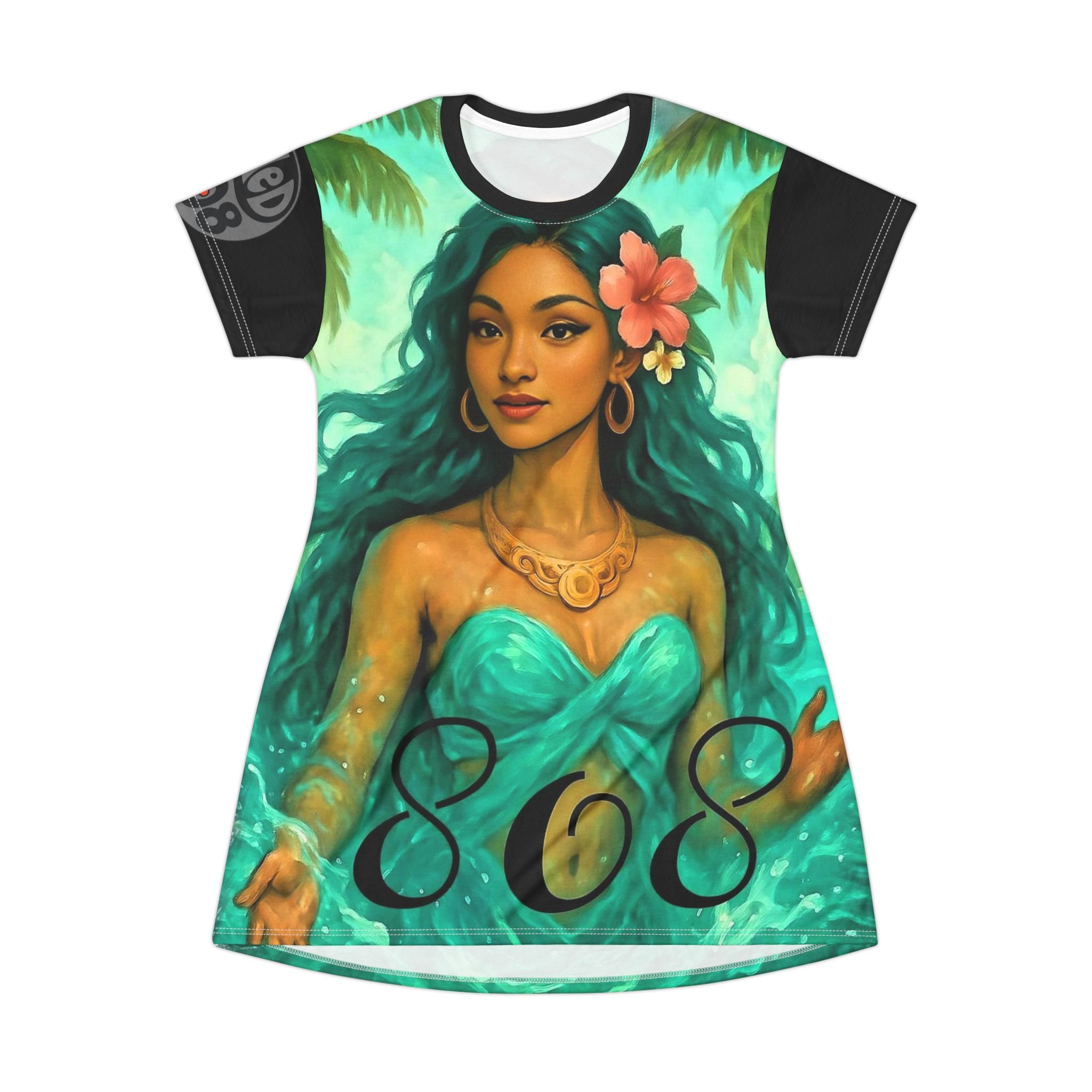 Emerging Sea 808 Little Beach Dress - Women's Island Beachwear