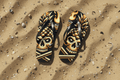 Tropical Gangstah 808 Island Slippahs - Unisex Graphic Flip Flops - D D