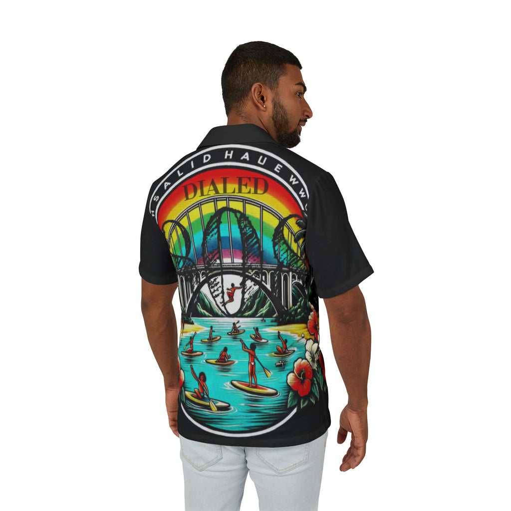 Rainbow Bridge 808 Aloha Shirt - Men's Island Button up
