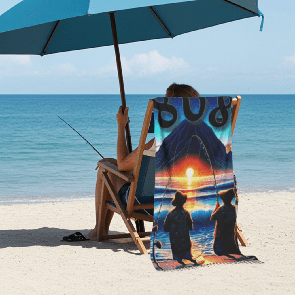 Out with the Guys 808 Oversized Pareo - Women's Beachwear - D D